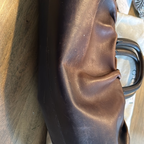 Rare Gucci runway bag in brown leather. Perfect condition - Picture 6 of 7
